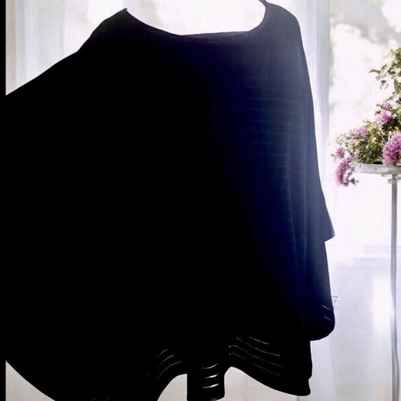 Chico's Tops - Chicos Travelers Blouse Sheer Black